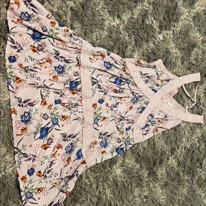 Purple flower dress